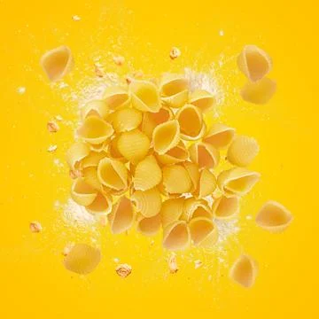 Conchiglie pasta shells Foto stock