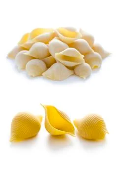 Conchiglioni pasta shells Stock Photos