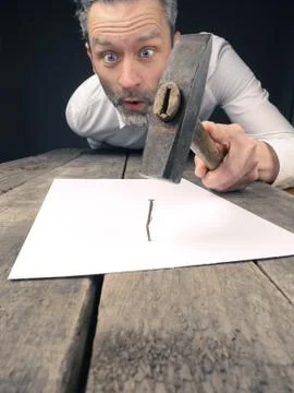 Concluding contract concept Stock Photos