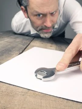 Concluding contract concept Stock Photos