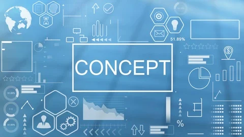 Conclusion, Animated Typography Stock Footage 116353954