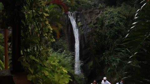 Concord Waterfall Grenada, Caribbean Stock Footage 234680065