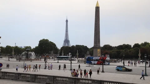Concorde paris Stock Footage 109224468