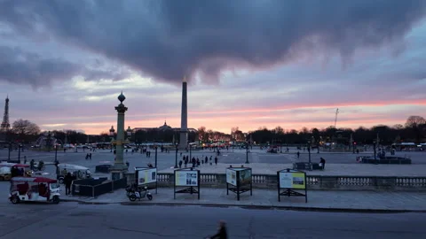Concorde Paris France Stock Footage 323471153