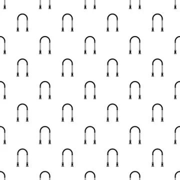 Concrete arch pattern, simple style 스톡 일러스트