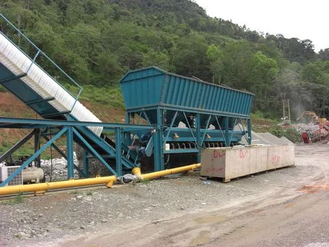 Concrete Batching plant Stock Photos