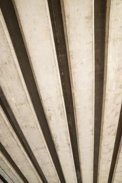Concrete beams view Stock Photos