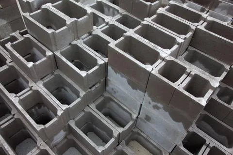 Concrete block Stock Photos