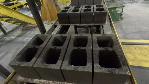 Concrete Block production Stock Footage 342169933