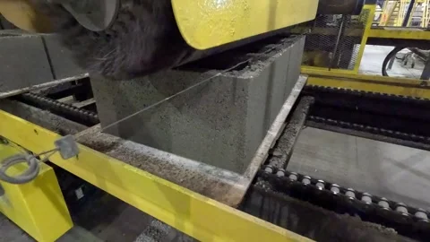Concrete Block production Stock Footage 342170232