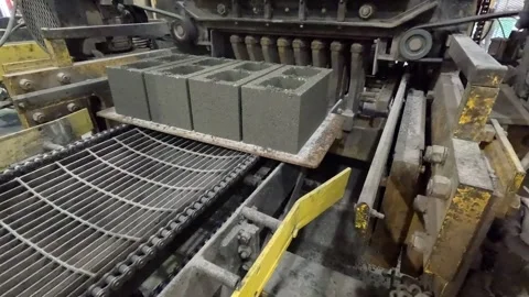 Concrete Block production Stock Footage 342170257