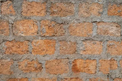 Concrete block wall background texture large brick Stock Photos