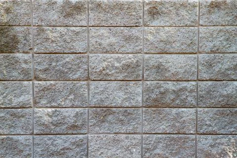 Concrete block wall Stock Photos