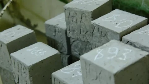 Concrete Blocks Stock Footage 297690394