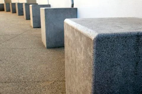 Concrete blocks Foto stock