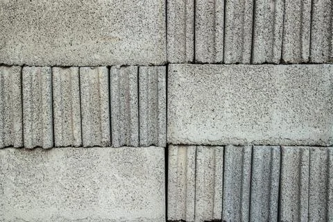 Concrete blocks Foto stock