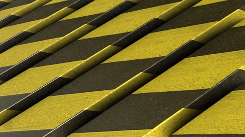 Concrete blocks surface with stripes. motion graphic video Video stock 246270468