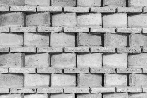 Concrete brick wall background. Gray cement tile block background, texture .. 스톡 사진