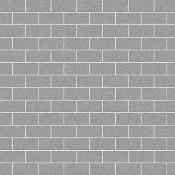 Concrete Brick Wall Stock Illustration