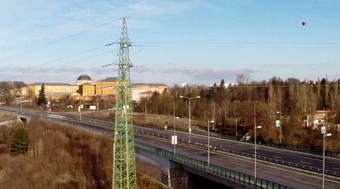 Concrete bridge Stock Footage 35343296