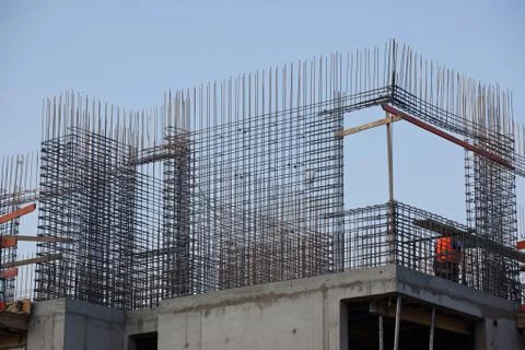 Concrete building Stock Photos