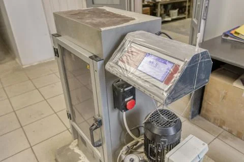 Concrete Compression Tester Stock Photos