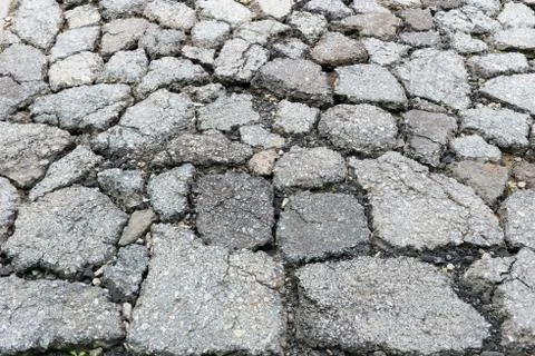 Concrete crack Stock Photos