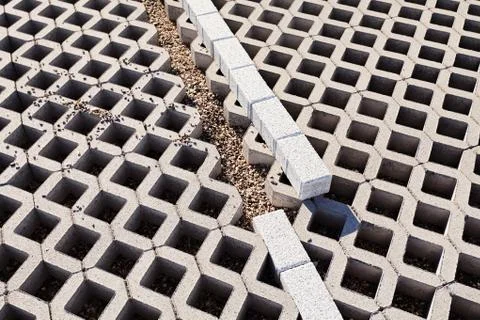 Concrete cubes Stock Photos