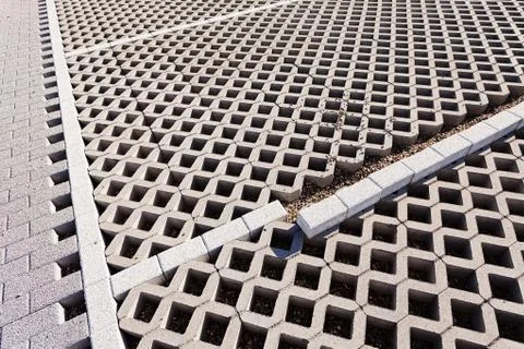 Concrete cubes Stock Photos