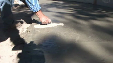 Concrete driveway 4 Видео 589543