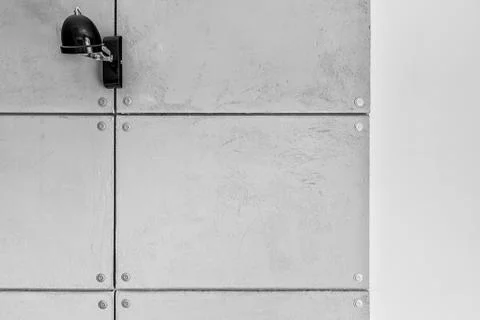 Concrete effect wall tiles idea Stock Photos