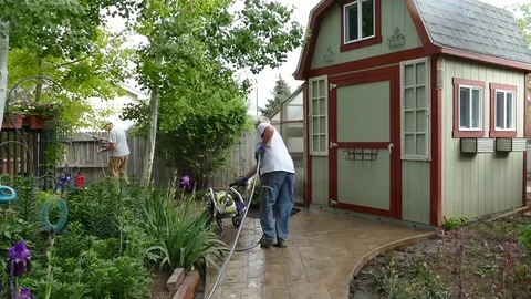 Concrete Finish Stock Footage 123396595