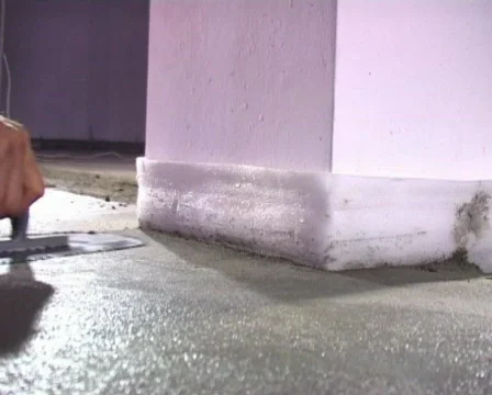 Concrete floor levelling Stock Footage 298508