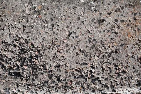 Concrete floor with marble chips Foto stock