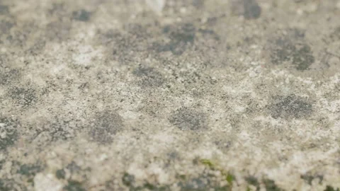 Concrete floor texture in macro, smooth dolly shot Stock-Footage 131117812