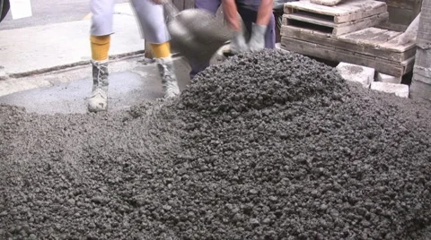 Concrete Video stock 2923981