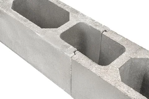 Concrete formwork for the construction of the foundation. Architectural faste Foto stock