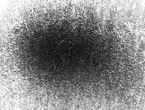 Concrete grunge vector texture, white dirty wall with dark splattered grainy Stock Illustration
