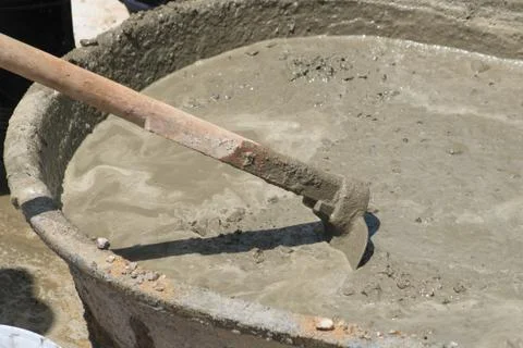 Concrete mix Foto stock