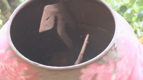 Concrete mixer Video stock 8850662