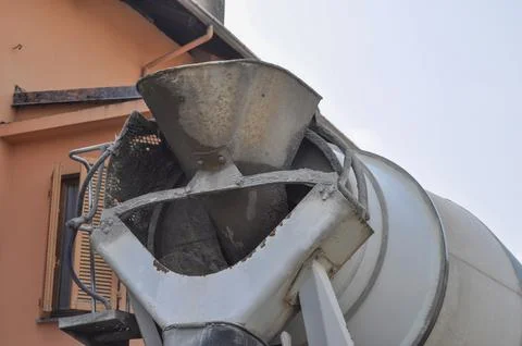 Concrete mixer Stock-Fotos