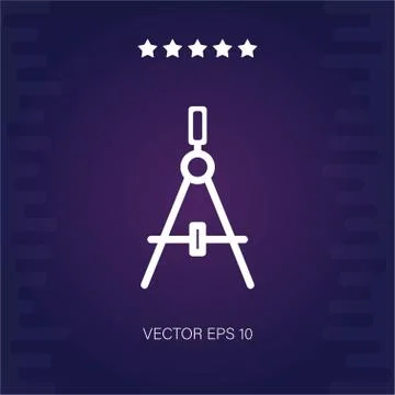 Concrete mixer vector icon Stock Illustration