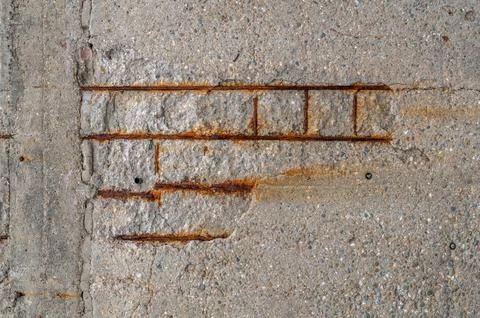 Concrete old wall texture. Stock Photos