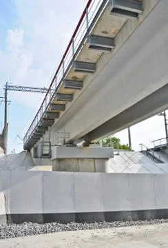 The concrete overpass Stock Photos