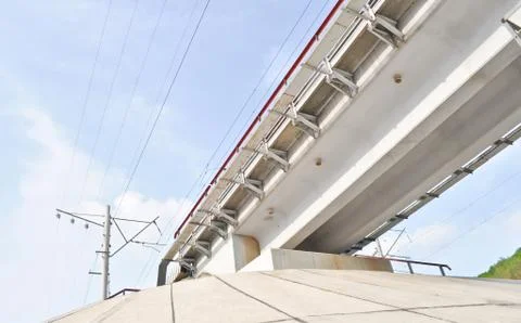 The concrete overpass Stock Photos