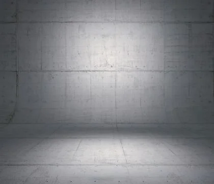 Concrete panels used as background. Stock Illustration