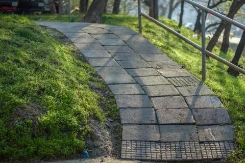 Concrete path Stock Photos