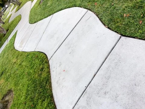 Concrete pathway walkway of life path Stock Photos