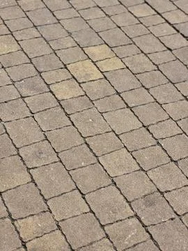 Concrete pavement tile texture for construction and design projects Foto stock