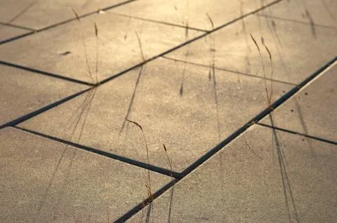 Concrete paving Stock Photos